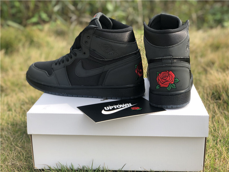 Rox Brown x Nike Air Jordan 1 Retro High OG 3M Black Men Shoes-LY