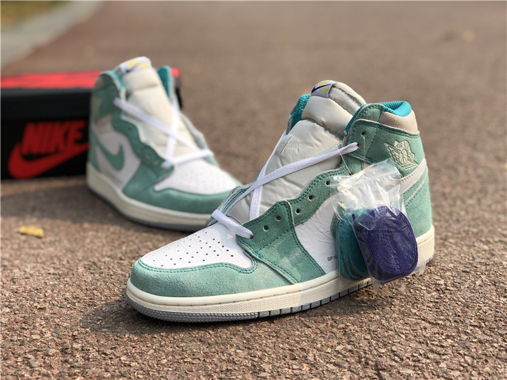 Authentic Air Jordan 1 GS Turbo Green