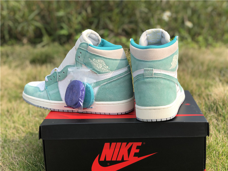 Authentic Air Jordan 1 GS Turbo Green