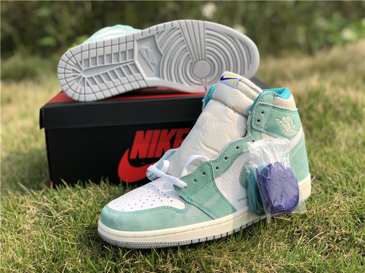 Authentic Air Jordan 1 GS Turbo Green