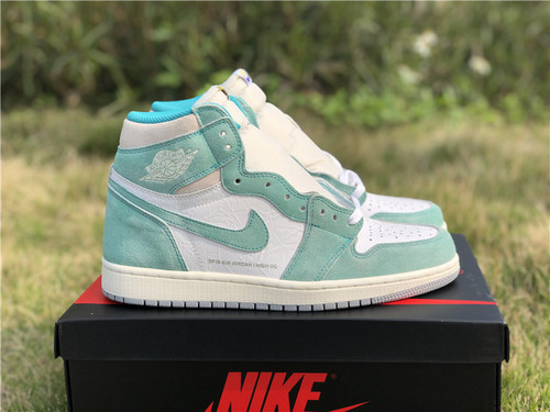 Authentic Air Jordan 1 GS Turbo Green