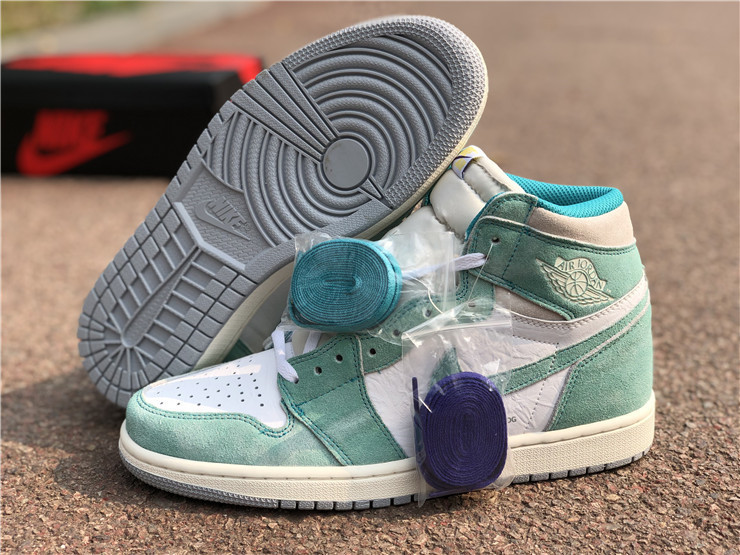 Authentic Air Jordan 1 GS Turbo Green