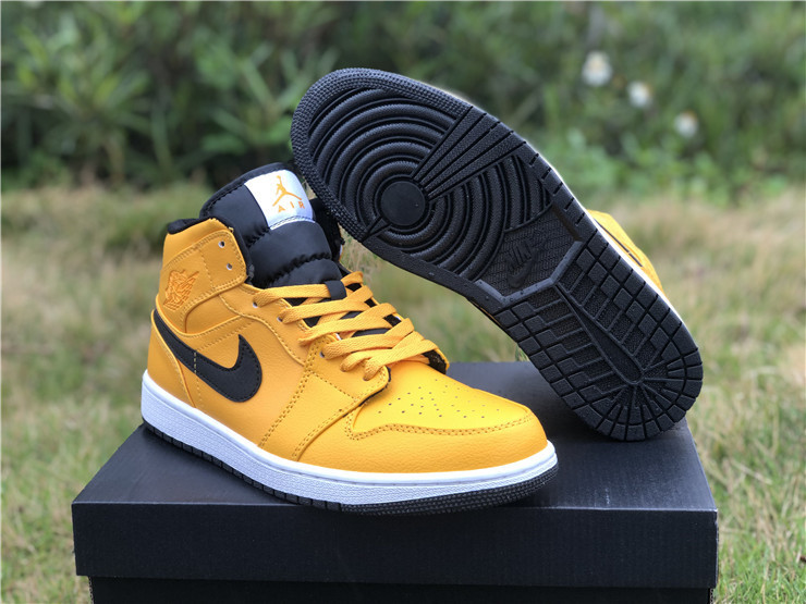 Super Max Perfect Air Jordan 1 GS Mid Taxi Shoes-LY