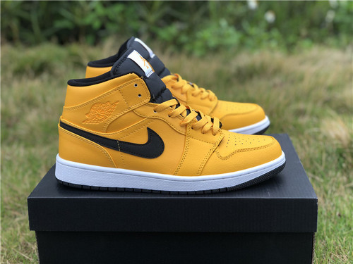 Super Max Perfect Air Jordan 1 GS Mid Taxi Shoes-LY