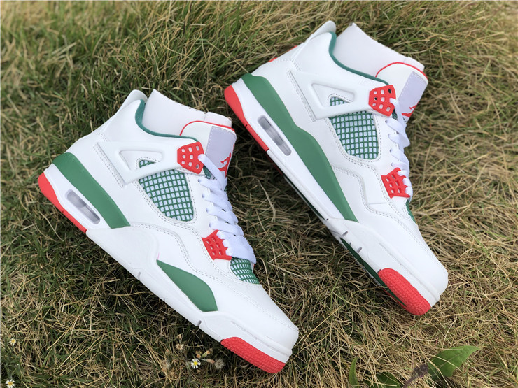 Authentic Air Jordan 4 x Gucci White