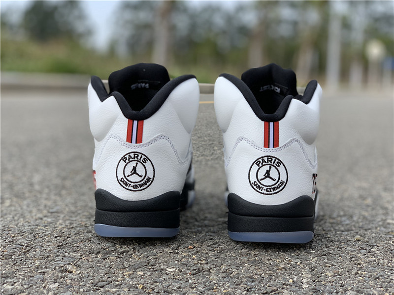 Air Jordan 5 Paris Saint-Germain White