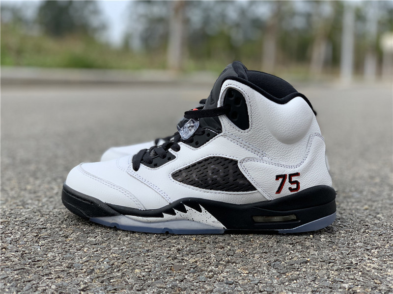 Air Jordan 5 Paris Saint-Germain White