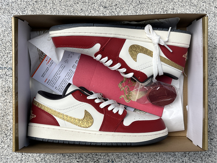 Authentic Air Jordan 1 Low SE “Year of the Dragon”