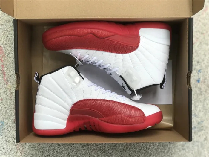 Authentic Air Jordan 12 “Cherry” 2023