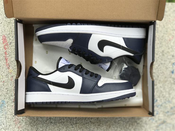 Authentic Air Jordan 1 Low Golf Midnight Navy