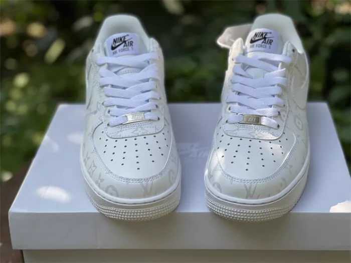 Authentic LV X Nike Air Force 1 White