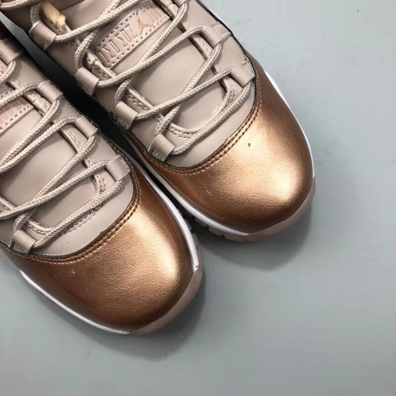 Super Max Air Jordan 11 Low GS “Rose Gold”