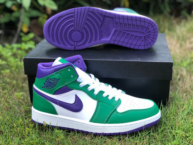 Authentic Air Jordan 1 Mid“Incredible Hulk” 