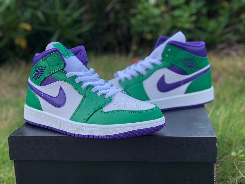 Authentic Air Jordan 1 Mid“Incredible Hulk” 