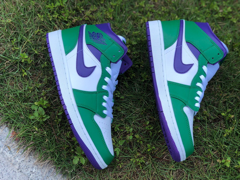 Authentic Air Jordan 1 Mid“Incredible Hulk” 