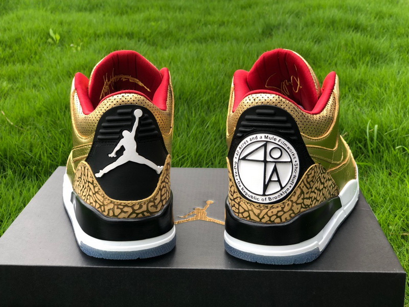 Authentic Air Jordan 3 Golden Tinker