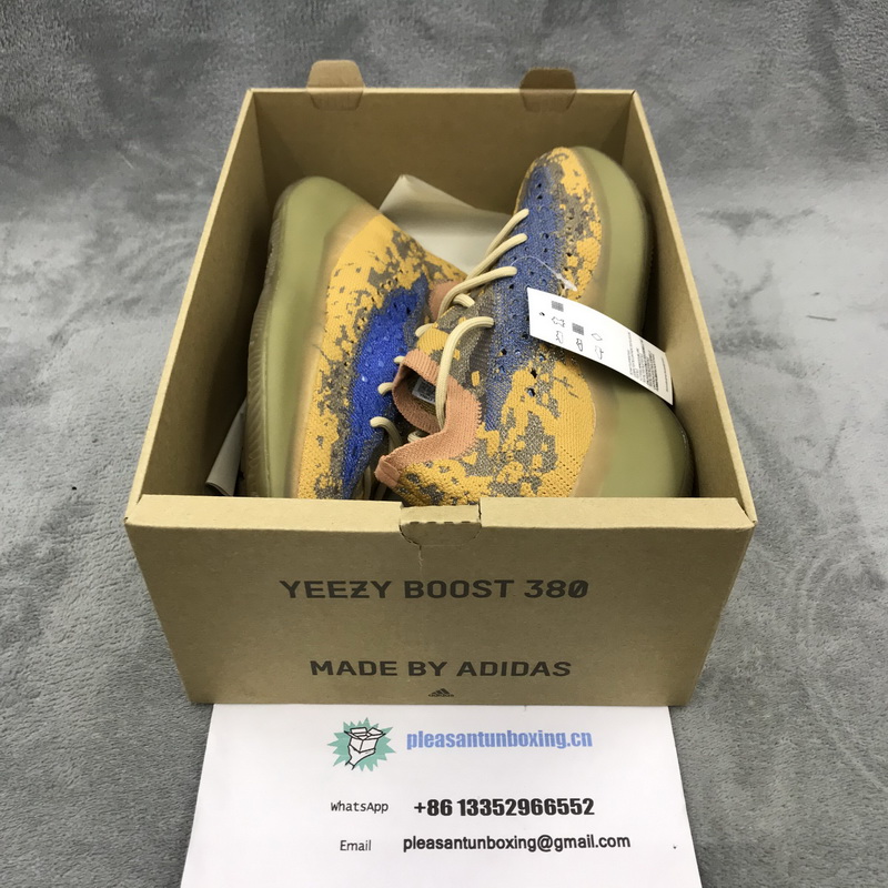 Authentic Yeezy Boost 380 “Blue Oat Reflective” 