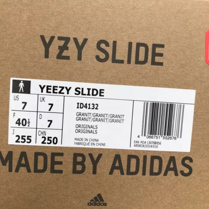 Authentic Yeezy Slide “Granite”