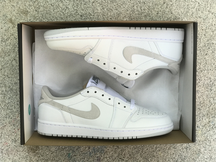 Authentic Air Jordan 1 Low “Neutral Grey”