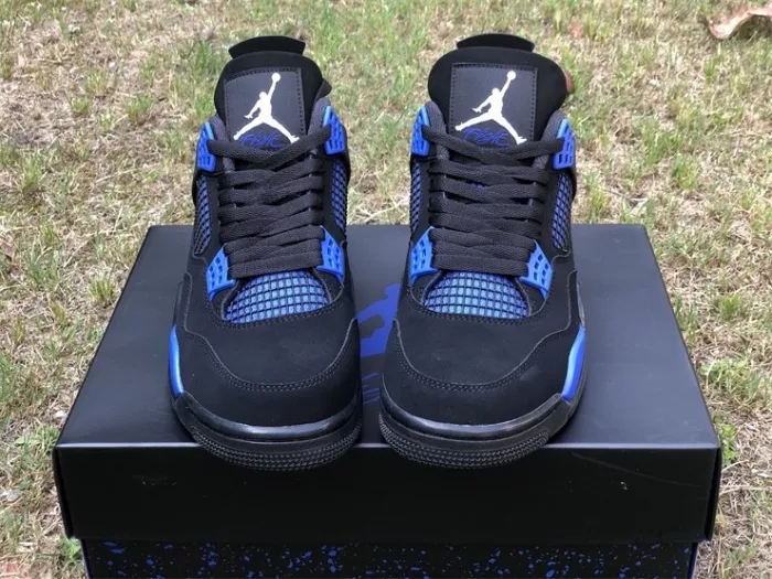 Authentic Air Jordan 4 “Blue Thunder”  