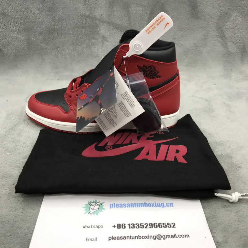 Authentic Air Jordan 1 Hi 85 “Varsity Red”  GS