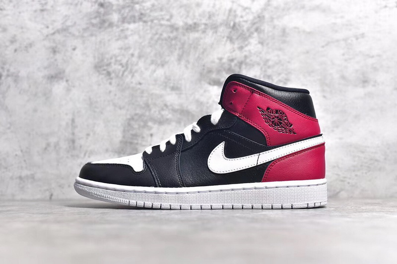 Authentic Air Jordan 1 Mid “Noble Red”