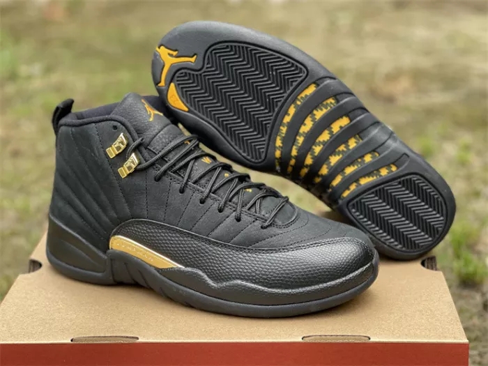 Authentic Air Jordan 12 “Black Taxi”