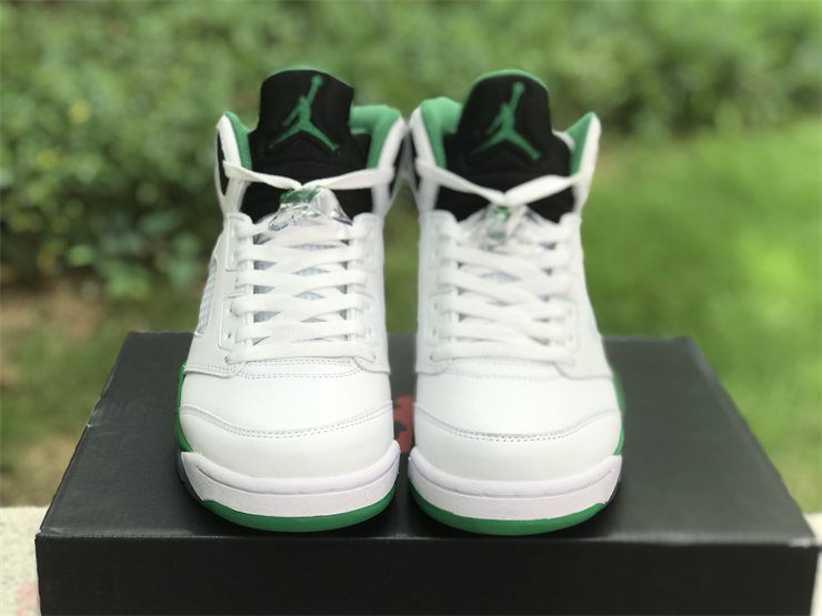 Authentic Air Jordan 5 WMNS “Lucky Green”