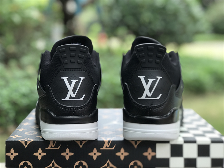 Authentic Air Jordan 4 LOUIS VUITTON