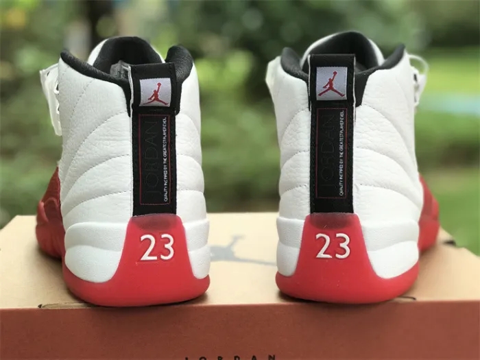 Authentic Air Jordan 12 “Cherry” 2023