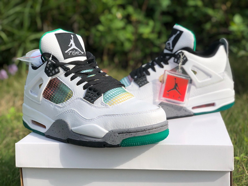 Authentic Air Jordan 4 WMNS“Rasta” 