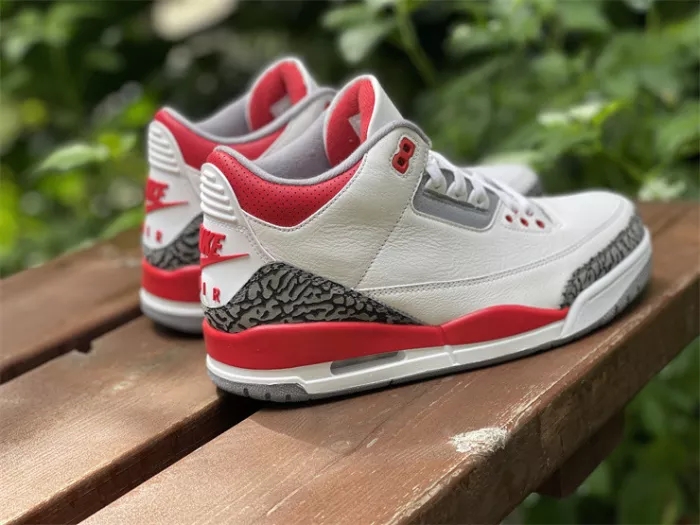 Authentic Air Jordan 3 OG “Fire Red”