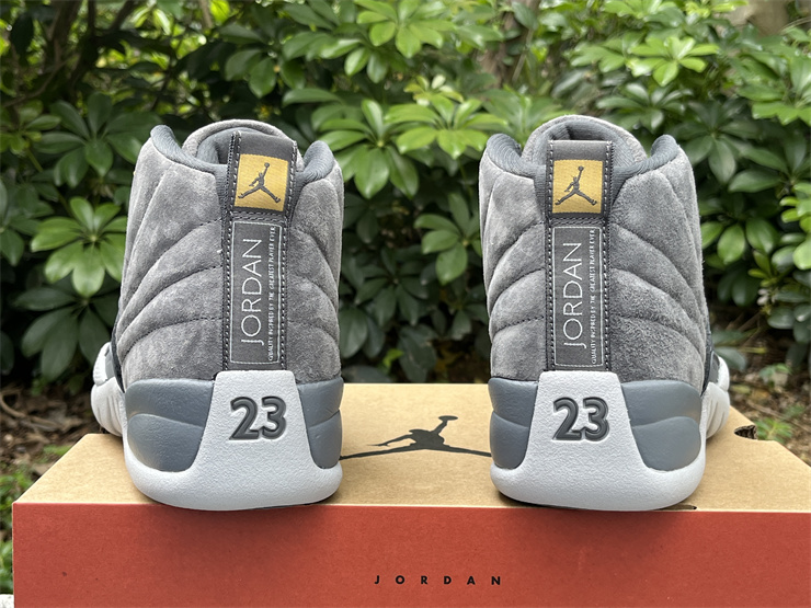 Authentic Air Jordan 12 “Dark Grey”