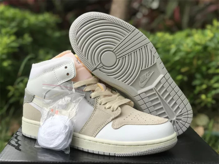 Authentic Air Jordan 1 Mid SE Craft “Inside Out” Women