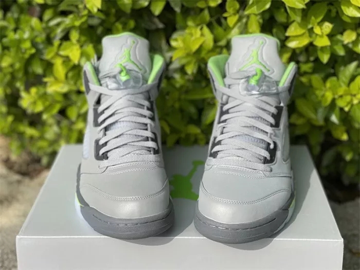 Authentic Air Jordan 5 “Green Bean”