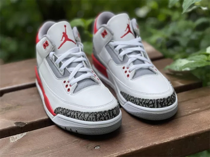 Authentic Air Jordan 3 OG “Fire Red”