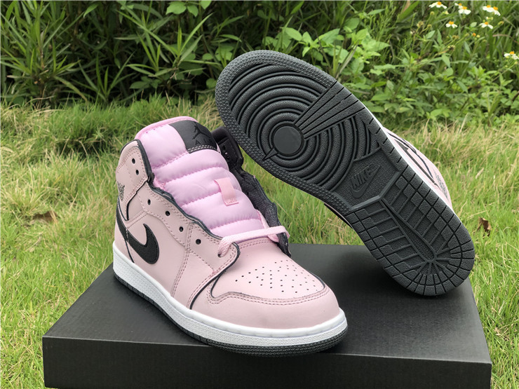 Air Jordan 1 Mid Pink Foam GS