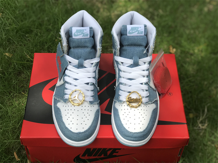 Authentic Air Jordan 1 High OG “Denim” 