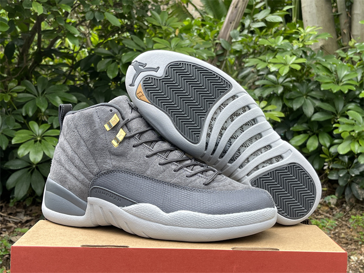 Authentic Air Jordan 12 “Dark Grey”