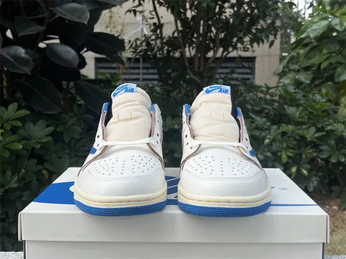 Authentic Travis Scott x fragment design x Air Jordan 1 Low OG