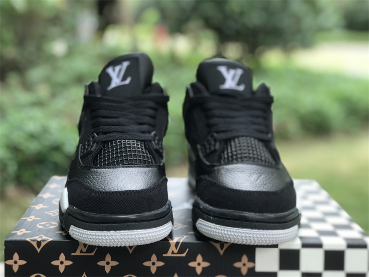 Authentic Air Jordan 4 LOUIS VUITTON