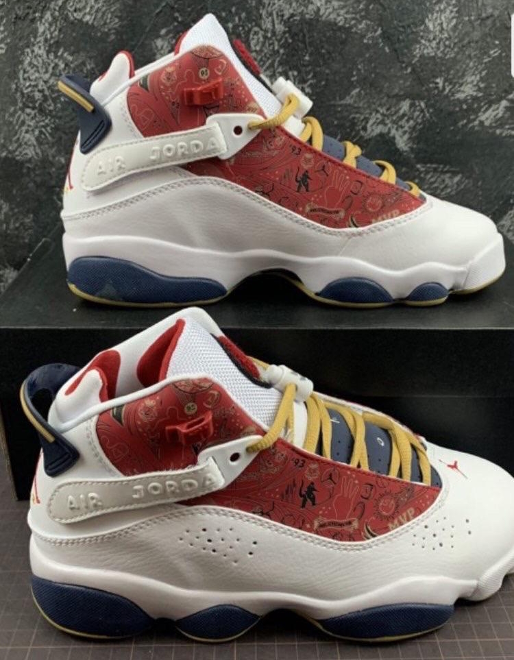 Authentic Air Jordan 6  Rings 