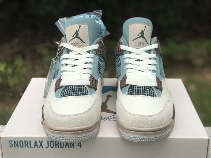 Authentic Air Jordan 4 Snorlax