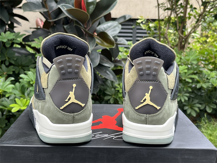 Authentic Air Jordan 4 Craft “Olive”