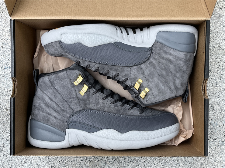 Authentic Air Jordan 12 “Dark Grey”