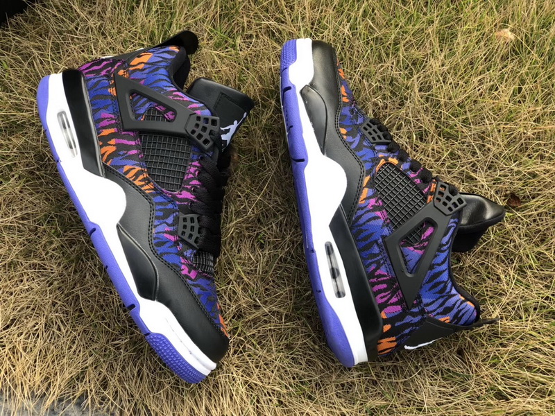 Authentic Air Jordan 4 “A Tiger Striped”GS