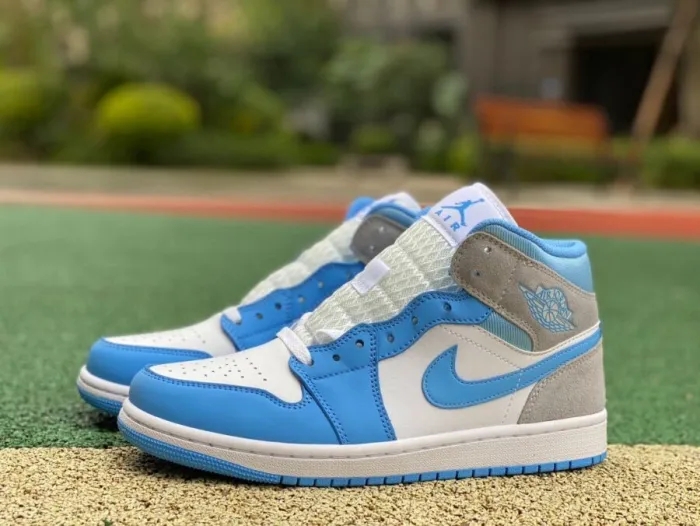 Authentic Air Jordan 1 Mid “University Blue”