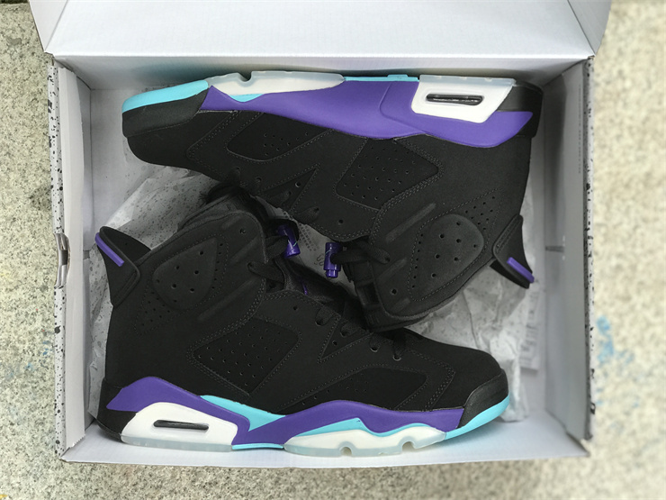 Authentic Air Jordan 6 “Aqua”