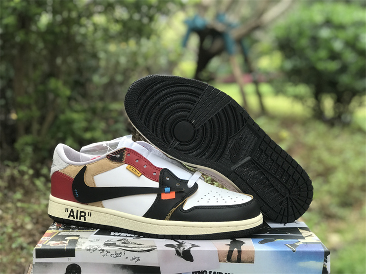 Authentic  Air Jordan 1 x OFF-WHITE UN