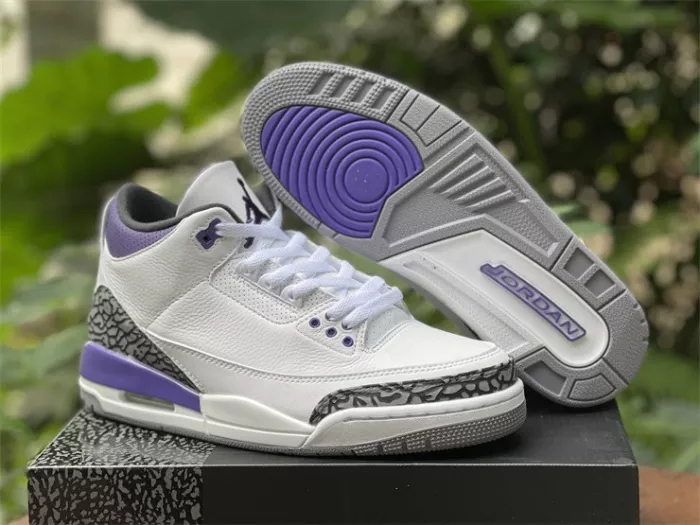 Authentic Air Jordan 3 “Dark Iris”